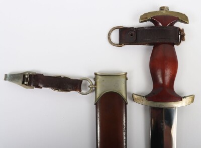 Third Reich SA (Sturmabteilung) Dress Dagger by SMF, Solingen, - 4