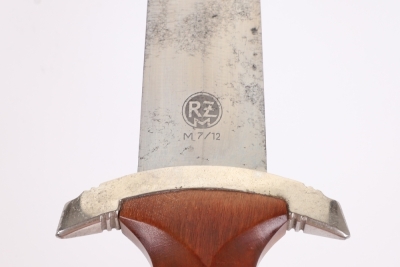Third Reich SA (Sturmabteilung) Dress Dagger by RZM M7/12 (Waffenfabrik Max Weyersberg - WMW), - 8