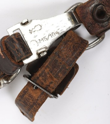 Third Reich SA (Sturmabteilung) Three Part Dagger Hanger - 4
