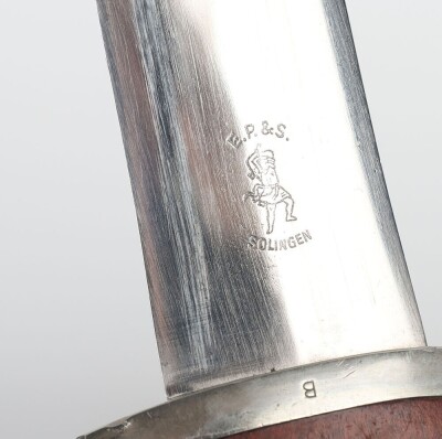 Third Reich NSKK Dress Dagger by E P & S, Solingen, - 10
