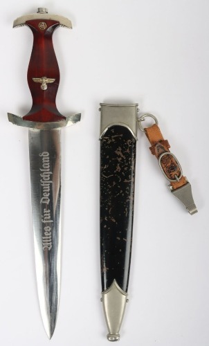 Third Reich NSKK Presentation Dress Dagger by Josef Munch Brotterode,