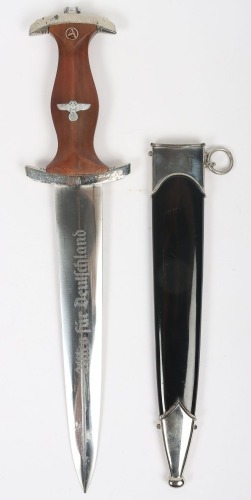 Third Reich NSKK Mans Dagger by Emil Voos, Solingen,