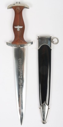Third Reich NSKK Mans Dagger by Emil Voos, Solingen,