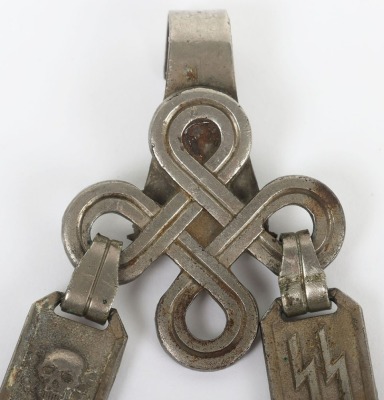 Third Reich SS (Schutzstaffel) Officers Chained Dress Dagger - 10