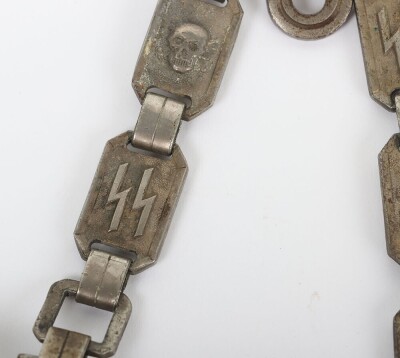 Third Reich SS (Schutzstaffel) Officers Chained Dress Dagger - 12