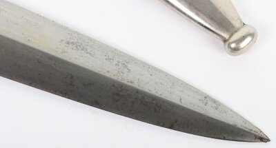 Third Reich SS (Schutzstaffel) Officers Chained Dress Dagger - 21