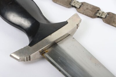 Third Reich SS (Schutzstaffel) Officers Chained Dress Dagger - 22