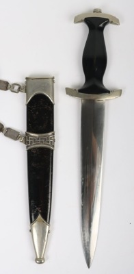 Third Reich SS (Schutzstaffel) Officers Chained Dress Dagger - 4