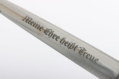 Third Reich SS (Schutzstaffel) Dress Dagger RZM 807/36 - 6