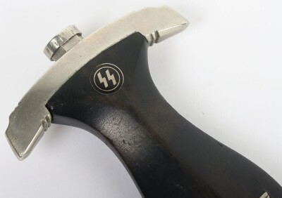 Third Reich SS (Schutzstaffel) Dress Dagger by RZM 121/34 - 5