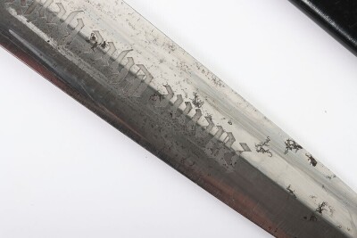 Third Reich SS (Schutzstaffel) Dress Dagger by RZM 121/34 - 9