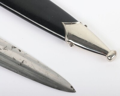 Third Reich SS (Schutzstaffel) Dress Dagger by RZM 121/34 - 10