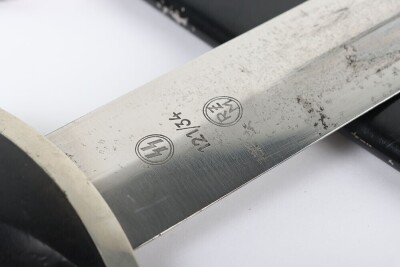 Third Reich SS (Schutzstaffel) Dress Dagger by RZM 121/34 - 14