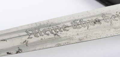 Third Reich SS (Schutzstaffel) Dress Dagger by RZM 121/34 - 15