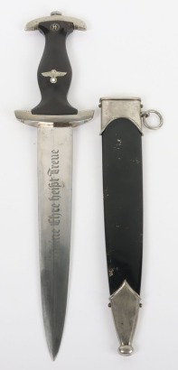 Third Reich SS (Schutzstaffel) Dress Dagger by Emil Voos,