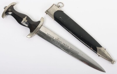 Third Reich SS (Schutzstaffel) Dress Dagger by Emil Voos, - 3