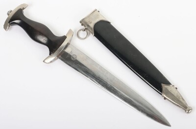 Third Reich SS (Schutzstaffel) Dress Dagger by Emil Voos, - 16