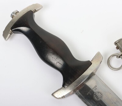Third Reich SS (Schutzstaffel) Dress Dagger by Emil Voos, - 4