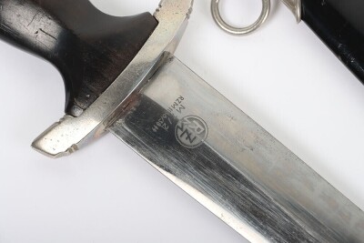 Third Reich SS (Schutzstaffel) Dress Dagger by Emil Voos, - 5