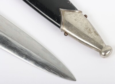 Third Reich SS (Schutzstaffel) Dress Dagger by Emil Voos, - 6