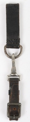 Third Reich SS (Schutzstaffel) Leather Dagger Hanger
