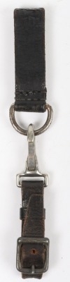 Third Reich SS (Schutzstaffel) Leather Dagger Hanger