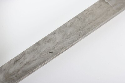 Third Reich SS (Schutzstaffel) Officers Sword Degen with Damascus Blade by Paul Muller, - 7