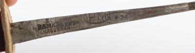 Third Reich SS (Schutzstaffel) Officers Sword Degen with Damascus Blade by Paul Muller, - 28