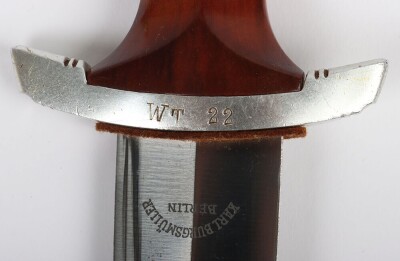 Rare Third Reich NPEA (Nationalpolitische Erziehungsanstalten) Students Association Dress Dagger for NPEA Wien-Theresianum - 4