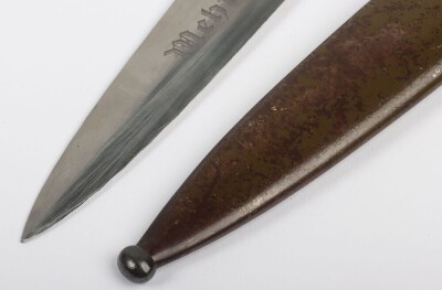 Rare Third Reich NPEA (Nationalpolitische Erziehungsanstalten) Students Association Dress Dagger for NPEA Wien-Theresianum - 8