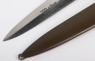 Third Reich NPEA (Nationalpolitische Erziehungsanstalten) Staff Leaders Dress Dagger by Carl Eickhorn, Solingen - 4