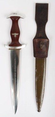 Third Reich NPEA (Nationalpolitische Erziehungsanstalten) Students Staff Leaders Dress Dagger by Karl Burgsmuller, Belin,