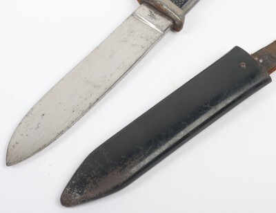 Third Reich Hitler Youth (Hitlerjugend) Boys Dagger by H & F Lauterjung, Solingen, - 5