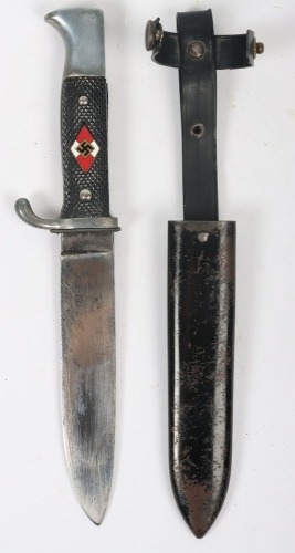 Third Reich Hitler Youth Boys Dagger by Karl Robert Kaldenbach, Solingen,