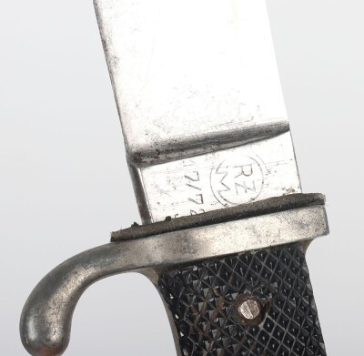 Third Reich Hitler Youth Boys Dagger by Karl Robert Kaldenbach, Solingen, - 7