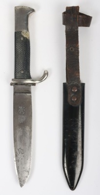 Third Reich Hitler Youth (Hitlerjugend) Boys Dagger by Carl Eickhorn - 2