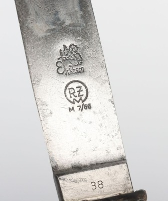 Third Reich Hitler Youth (Hitlerjugend) Boys Dagger by Carl Eickhorn - 5
