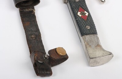 Third Reich Hitler Youth (Hitlerjugend) Boys Dagger by Carl Eickhorn - 7