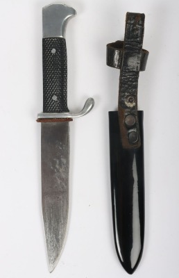 Scarce Third Reich Deutsches Jungvolk (DJ) Knife, - 2