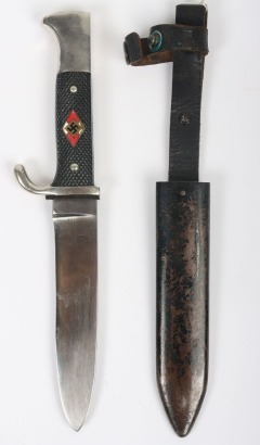Third Reich Hitler Youth (Hitlerjugend) Boys Dagger by Puma,
