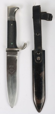 Third Reich Hitler Youth (Hitlerjugend) Boys Dagger by Puma, - 2