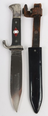 Third Reich Hitler Youth Knife by Anton Wingen Jnr, Solingen,