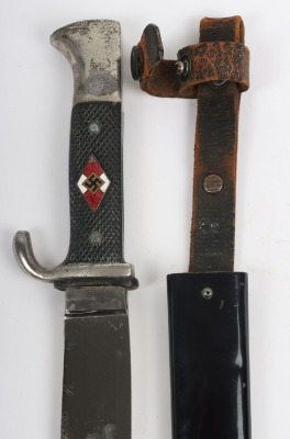 Third Reich Hitler Youth Knife by Anton Wingen Jnr, Solingen, - 3
