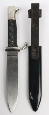 Third Reich Hitler Youth Boys Dagger with Motto by Hartkopf & Co, Solingen - 4