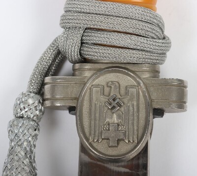 Third Reich Red Cross / Social Welfare Officers Dress Dagger - 4