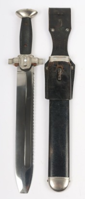 Third Reich Red Cross (DRK) Mans Dagger / Hewer,