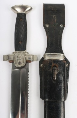 Third Reich Red Cross (DRK) Mans Dagger / Hewer, - 3