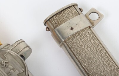 Third Reich Red Cross / Social Welfare Officers Dress Dagger - 9