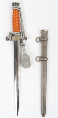 WW2 German Army (Heer) Officers Dress Dagger by WKC, Solingen, - 9