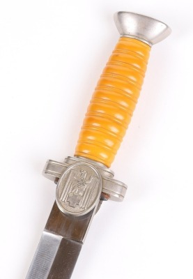 Third Reich Red Cross / Social Welfare Officers Dress Dagger - 5